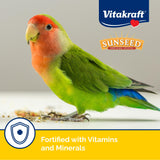 Vitakraft Vita Smart Gourmet Cockatiel and Lovebird Food - Vitamin-Fortified - Daily Pet Bird Food 4 Pound (Pack of 1)