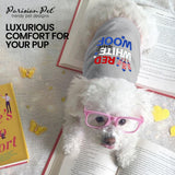 Parisian Pet Patriotic Dog Shirt – 100% Cotton Shirts for Small Dogs – Sleeveless Puppy Clothes – Stylish Dog Apparel for 4th of July – Breathable Clothes for Dogs - Stretchy Pet Vest