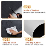 Drydiet PVC Pet Crate Floor Protection Mat 29" X 44" XXL Washable Floor Covering Reusable Waterproof Non Slip Rug Whelping Pad for Pet