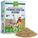 100% Natural Corn Cob Bedding for Pets - Small Pet Select Small Animal & Bird Cage Litter Safe for Hamsters, Guinea Pigs & More -12lb