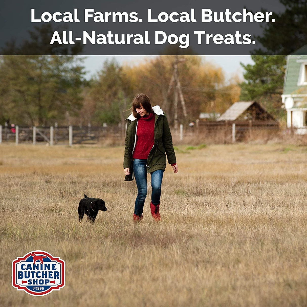 Canine Butcher Shop Chicken Feet Dog Treats, Raised & Made in USA (30-Pack), Dehydrated Chicken Feet, All Natural Dog Chews & Dog Snacks