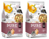 Witte Molen Pure Hamster Food Seed Mixture Mealworms, Sunflower Seeds, Puffed Rice, Grape Nuts, No Artificial Preservatives Dry Food, 1.7 lbs (2 Pack)