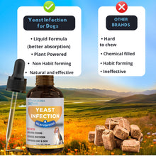 Load image into Gallery viewer, Yeast Infection Treatment for Dogs - Reduces Irritation &amp; Inflammation - Soothing Itch Relief, Ear Infection Treatment
