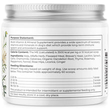Load image into Gallery viewer, Dr. Harvey's Herbal Multi-Vitamin and Mineral Supplement for Dogs (7 Ounces)
