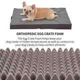 PETABBY Outdoor Dog Bed for Large Dogs, Waterproof & Washable, Foldable & Orthopedic, 41" All Weather