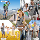 vrbabies Dog Sling Carrier for Small Dogs, Soft Adjustable Wide Strap Pet Dog Bag with Safe Mouth, Hand Free Front Carrying Puppy Cat Dog Kangaroo Pouch Carrier for Traveling