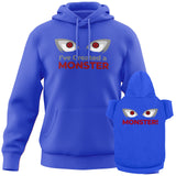 APPARELYN Funny Matching Dog & Owner Outfit Sweater - Monster Pet & Owner Matching Hoodie Sweatshirt | Royal Blue L Human | 2XL