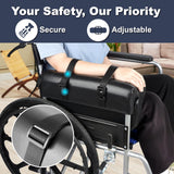 Ablefector Wheelchair Armrest Pad, Wheelchair Arm Rest Cushion Lateral Support Bolster for Stroke Victim, Arm Trough for Improved Comfort, Wheelchair Accessories for Seniors Adults