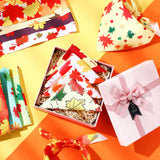 Chunful 100 Pieces Thanksgiving Dog Bandanas Bulk Fall Autumn Pet Bandanas with Leaves Patterns Triangle Scarf Bib Kerchief Set for Small Large Dog Costume Accessories (25.6 x 17.7 x 17.7)