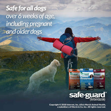 Load image into Gallery viewer, Safe-Guard (fenbendazole) Canine Dewormer for Dogs, 4gm pouch (ea. pouch treats 40lbs.)
