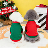 Custom Dog Hoodie, Personalized Sweatshirt with Photo Text Name Logo, Customized Hooded Sweater for Small Medium Large Dogs & Cats (Red + Green Sleeves, X-Large)