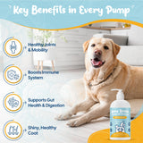 Organic Turkey Tail Mushroom & Liquid Bone Broth Dog Food Topper – Probiotic-Rich, Grain-Free Meal Enhancer for Pets – Supports Immune, Gut & Joint Health – Safe, Human-Grade, Made in USA