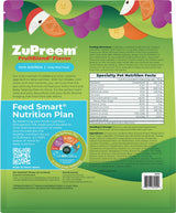 ZuPreem FruitBlend Flavor Pellets Bird Food for Medium Birds, 2 lb (Pack of 2) - Daily Blend Made in USA for Cockatiels, Quakers, Lovebirds, Small Conures