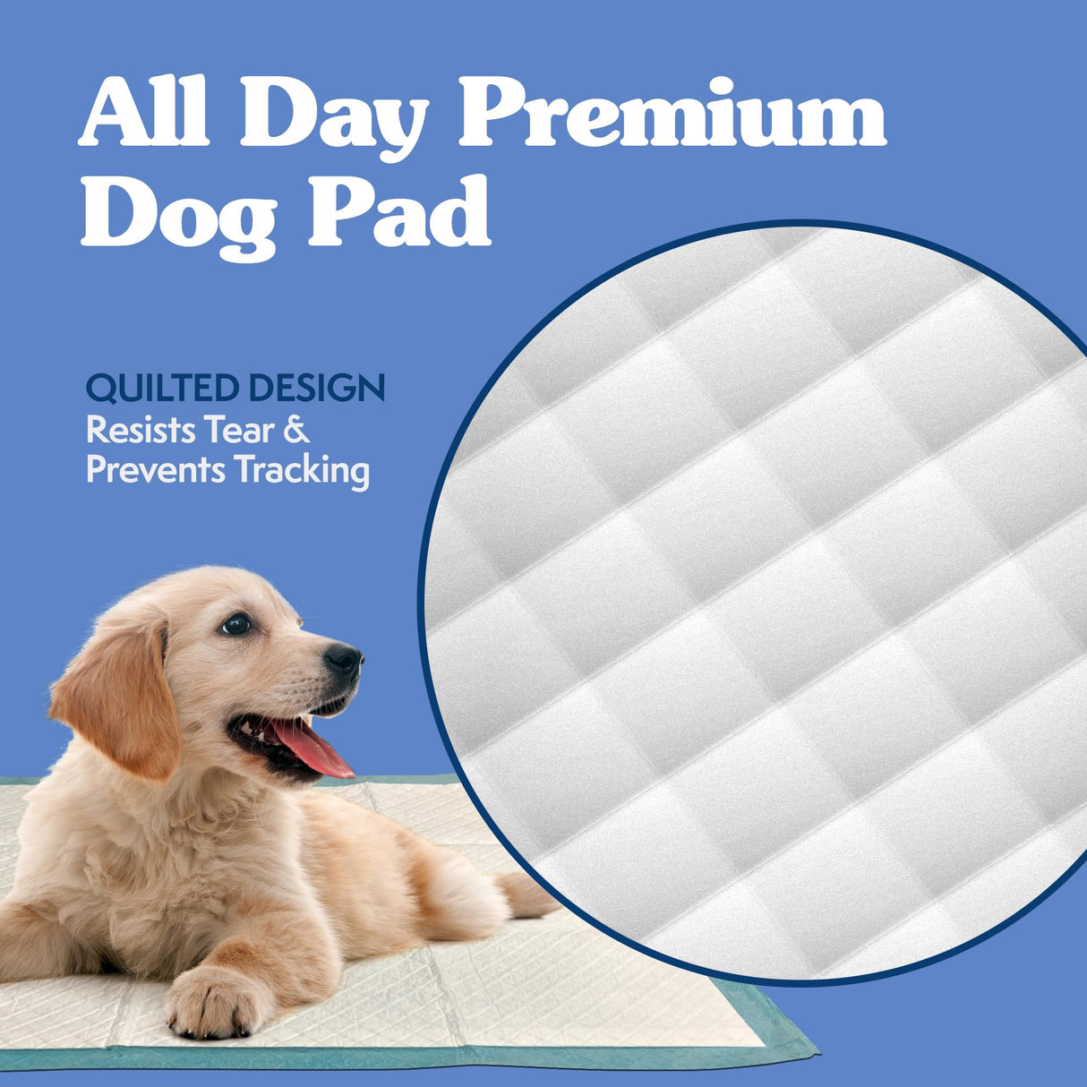 Simple Solution Puppy Training Pads – Large Leak-Proof Potty Pads for Dogs – Disposable with Odor Control and Absorbent Core for Floor Protection – 23 x 24 Inches – 100 Count