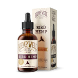 Organic Hemp Well Bird Hemp Oil – 2 Ounces. Parrot, Parakeet, Cockatiel and All Birds for Supporting Health, Feather Plucking, Destructive Behavior Reduction, Immune Support, and Relaxation.