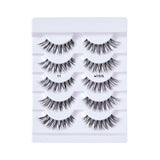 So Wispy, False Eyelashes, '', 12mm, Includes 5 Pairs Of Lashes, Easy to Apply, Reusable Lash Clusters