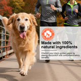 GAIAKINGCO Hip and Joint Supplement Powder for Dogs Glucosamine for Dogs, Dog Arthritis Vitamins for Hip and Joint Pain Relief Contains Glucosamine Chondroitin MSM Vitamin E for All Breeds and Sizes