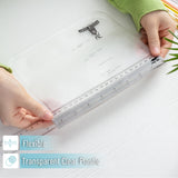 Mr. Pen- Plastic Rulers, 12 Inch, 3 Pack, Easy-to-Read Markings