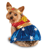 DC Comics: Wonder Woman Pet Costume for For Dogs or Cats by Rubies, Small