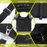 3 in 1 Cat Car Seat for Center Console – Portable Carrier for Shoulder Handle Car, Foldable Pet Armrest Booster Seat for Small Dogs & Cats (Up to 15lbs) | Puppy Seats with Cushion for Travel