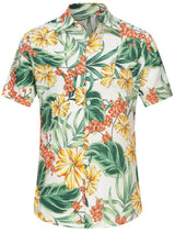 Dog Shirt Hawaiian Dog and Cat Summer T-Shirts Dog Style Floral Breathable Cool Clothes Hawaiian Shirts for Dogs and Cats Owner and Pet Shirts are Sold Separately