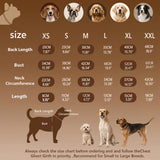 Small/Medium Dog Sweater, Warm Dog Winter Coat w/Sleeves, Comfortable High Neck Premium Dog Clothes for Bulldog-Best for Holidays, Daily Walks L Light Green