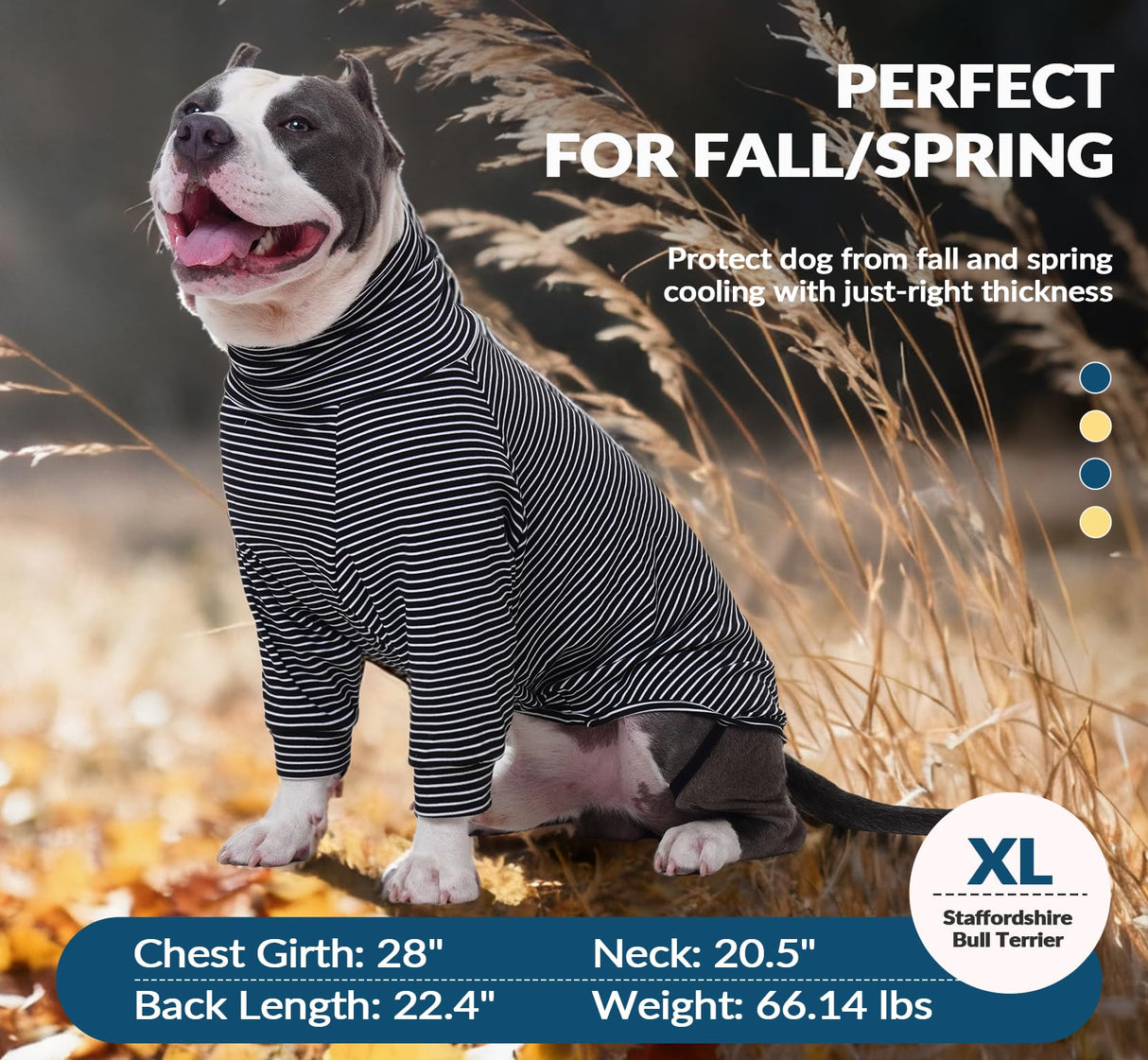 ROZKITCH Dog Fleece Sweater for Small Dogs Male Girl, Lightweight Shirt with Leash Hole, Soft Jumpsuit Loungewear for Indoor Outdoor Dailywear for Pug, Shih Tzu, Cocker Spaniel Blackwhite S
