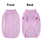 Baobicute Small Dog Sweater Clothes Pullover Knitted Dog Coat Sweaters for Small Dogs Cats Girl Boy Thick Warm Puppy Clothes for Chihuahua Yorkie Bulldog Christmas Cold Weather Pet Outfits