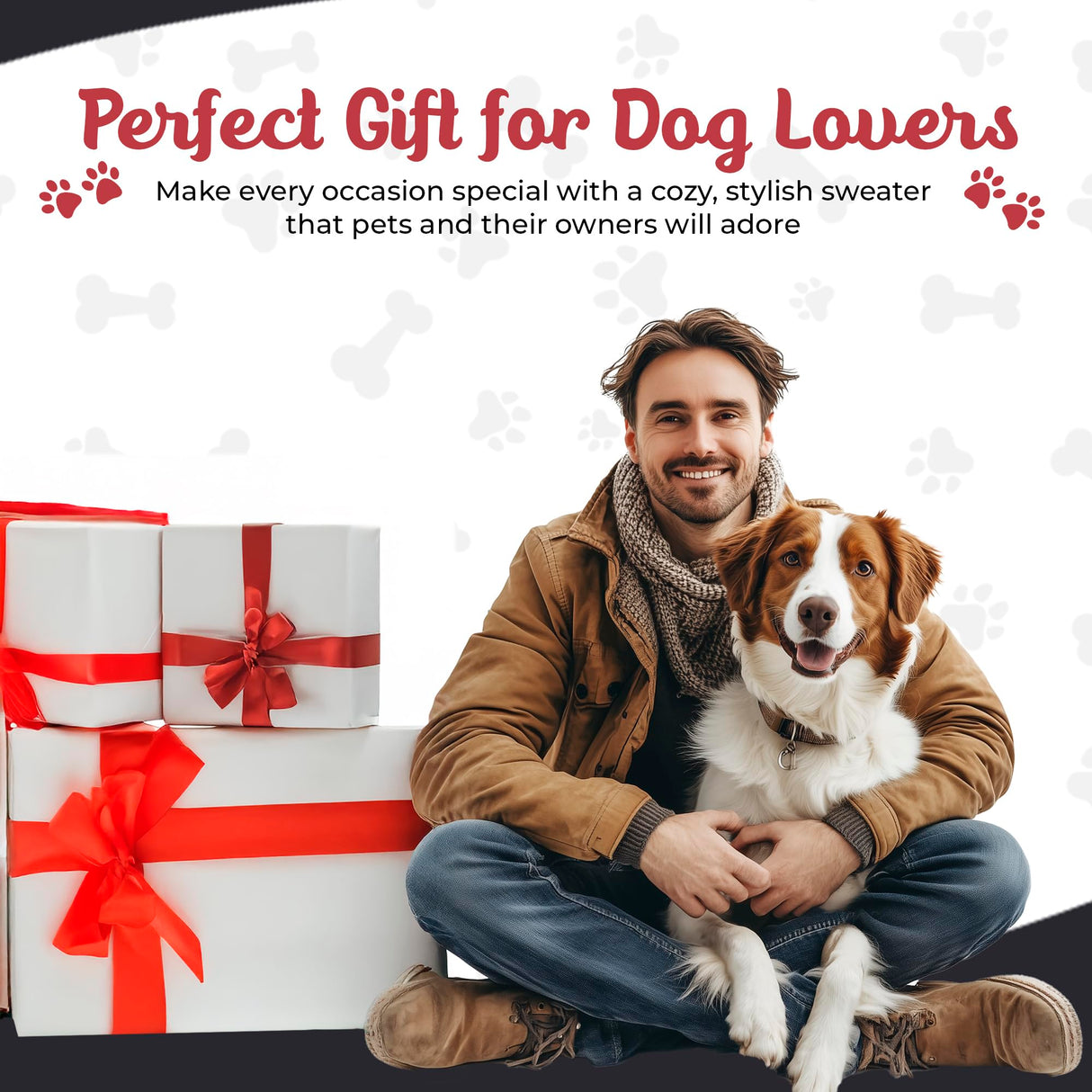 Tooth & Honey Dog Pajamas for Medium Dogs Red Buffalo Plaid Pajamas, Lightweight Pullover Pet Clothes with Full Coverage