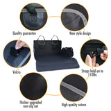 bytaoqipet Cargo Liner for Dogs Waterproof PetCargo Liner with Side Flaps Large SizeUniversal Fit Area with Side and BumperProtector SUV Pet Cargo Liner