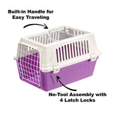 Ferplast Atlas Pet Carrier | Small Pet Carrier for Dogs & Cats w/Top & Front Door Access