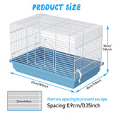 Hamster cage for Hamsters, Gerbils, mice, Rats, Small Guinea Pigs and Other Small Animals.