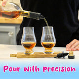 Syrup Precise Control Bottle Pourers, Professional Pour Spouts for Snow Cone & Drink Flavors (10-Pack)