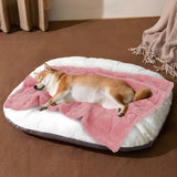 MACEVIA Fluffy Fleece Dog Blankets,Warm Soft Fuzzy Pets Blanket for Puppy,Small,Medium,Large Dogs and Cats,Plush Pet Throws for Bed,Couch,Sofa,Travel(40x60 Inch,Pinkt)