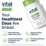 Vital Nutrients Pro Pets Probiotics for Dogs and Cats | Dog Probiotics for Digestive Health, Gut Health, Occasional Diarrhea* | Tasty Meat Flavor | Non-GMO | Hyperbiotics | 60 Micro Tablets