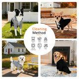 2 Pack Dog Hoodie for Medium Large Small Dogs, Soft Warm Dog Sweater Jackets Winter Fall Pet Hooded Clothes Custume Dogs Sweatshirt with Leash Hole and Pocket, Black ans Grey, ML