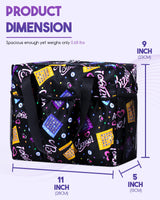 Bingo Bag with Pockets for Bingo Daubers Dabbers Dobbers Black Bingo Bag for Bingo Stuff Supplies Bingo Game Accessories for Bingo Lovers Players Bingo Prizes for Adults Seniors Elderly Juego de Bingo