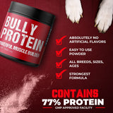 Convenient Real Meat Protein Powder for Dogs | 283mg Pure Protein Powder for All Dog Breeds | Nourishing Daily Protein Dogs. Fast Results. No Raw Meat Needed. 30 Day Supply (60 Servings) Dog Protein