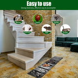 Qualirey Sticky 47 Inch Ultra Large Mouse Trap Mouse Glue Traps Sticky Rat Trap That Work for Trapping Rats Roaches Rodents Heavy Duty Pre Baited Mats Indoor Outdoor Catch Pest Trap (Black, 12 Pcs)