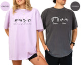 JOIA Design Personalized Dog or Cat Ear T-Shirt – Custom Pet Name Shirt for Dog Mom & Dad, Pet Lovers Gift, Unisex Cotton Tee