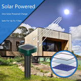 suphanlin 4 Packs Solar Deer Repellent, Deer Repellent Devices, Deer Deterrent for Trees, Ultrasonic Deer Repellent Outdoor for Plants, Deer Repellant for Outdoor, Deer Repellent for Yard Powerful