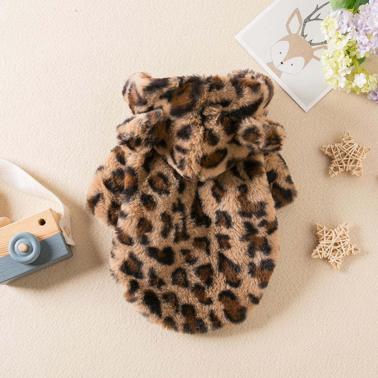 Winter Dog Dress Dog Winter Coat for Small Dogs Girl Dog Hoodie Dresses for Chihuahua Yorkie Teacup Pet Coat Dog Christmas Outfit