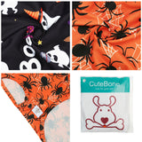 CuteBone Halloween Dog Shirts 2-Pack Soft Pet Clothes Breathable Summer Vest for Small Puppy and Stretchy Cat Apparel 2BX22XL
