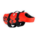 Ezydog DFD Dog Life Jacket - Adjustable Swimming Safety Vest with Reflective Trim & Durable Grab Handle - 50% More Flotation Material - X-Large, Red