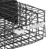 Rugged Ranch CHPTO Chipmunkinator Large Metal Wire Live Chipmunk Catch & Release Trap Cage w/Easy Open Top Lid & 2 Door System, Black (2 Pack)