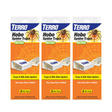 TERRO T293SR Hobo Spider Traps-3 Pack,White