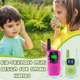 Toys for 3-12 Year Old Girls Boys, Walkie-Talkies for Kids 2 Pack 1000FT Long Range with 2 Channels, Handheld Kids Walky Talky Educational Electronic Outdoor Toys for Outside Camping Hiking