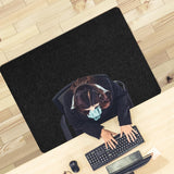 Placoot Desk Chair Mat for Hardwood Floor & Tile 55"x35" Office Chair Mat for Rolling Chairs Large Anti-Slip-Recyclable Material Computer Chair Mat Rug for Office/Home