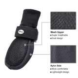 Hipaw Breathable Dog Shoes for Medium Large Dogs,Comfortable Dog Boots with Non-Slip Soles,Paw Protectors for Cold or Hot Pavement,Dog Booties for Hardwood Floors Daily Walking