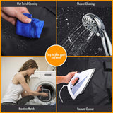 bytaoqipet Cargo Liner for Dogs Waterproof PetCargo Liner with Side Flaps Large SizeUniversal Fit Area with Side and BumperProtector SUV Pet Cargo Liner